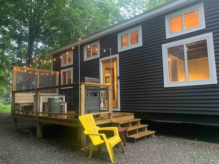 Tiny House en el río Battenkill cerca de Saratoga - Greenwich