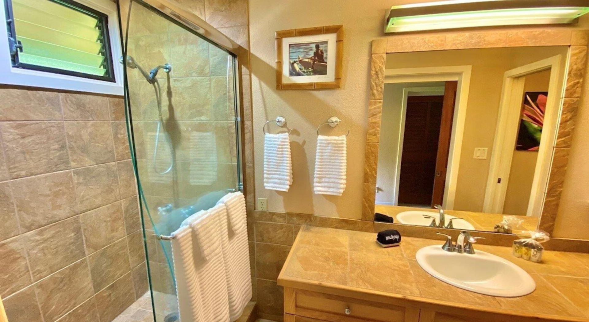 CUSTOM WALK-IN SHOWER IN BATHROOM