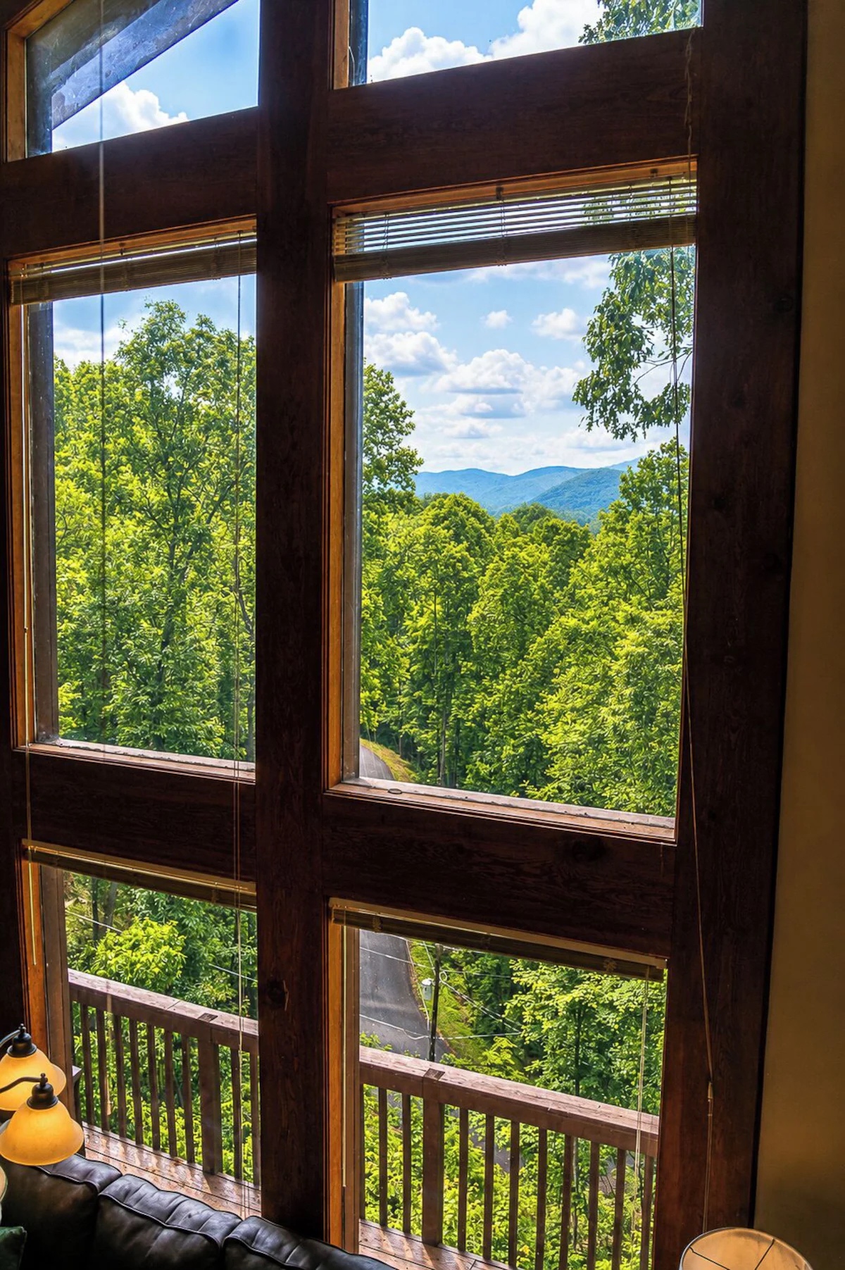View through great room windows.