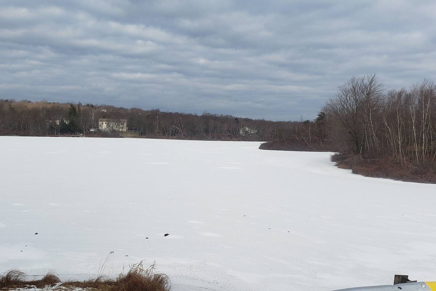 Nothing beats Pine Tree Lake after a nice snowfall!