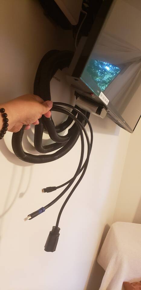 Game System Hookups on most TVs allow you to connect any device via HDMI, Network, and a Power plug. 