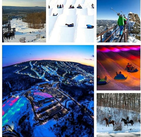 We are only 5 miles away from Camelback mountain! Snowtubing, Skiing, and the Mountain Adventures...in summer it becomes CamelBeach the largest mountain waterpark.