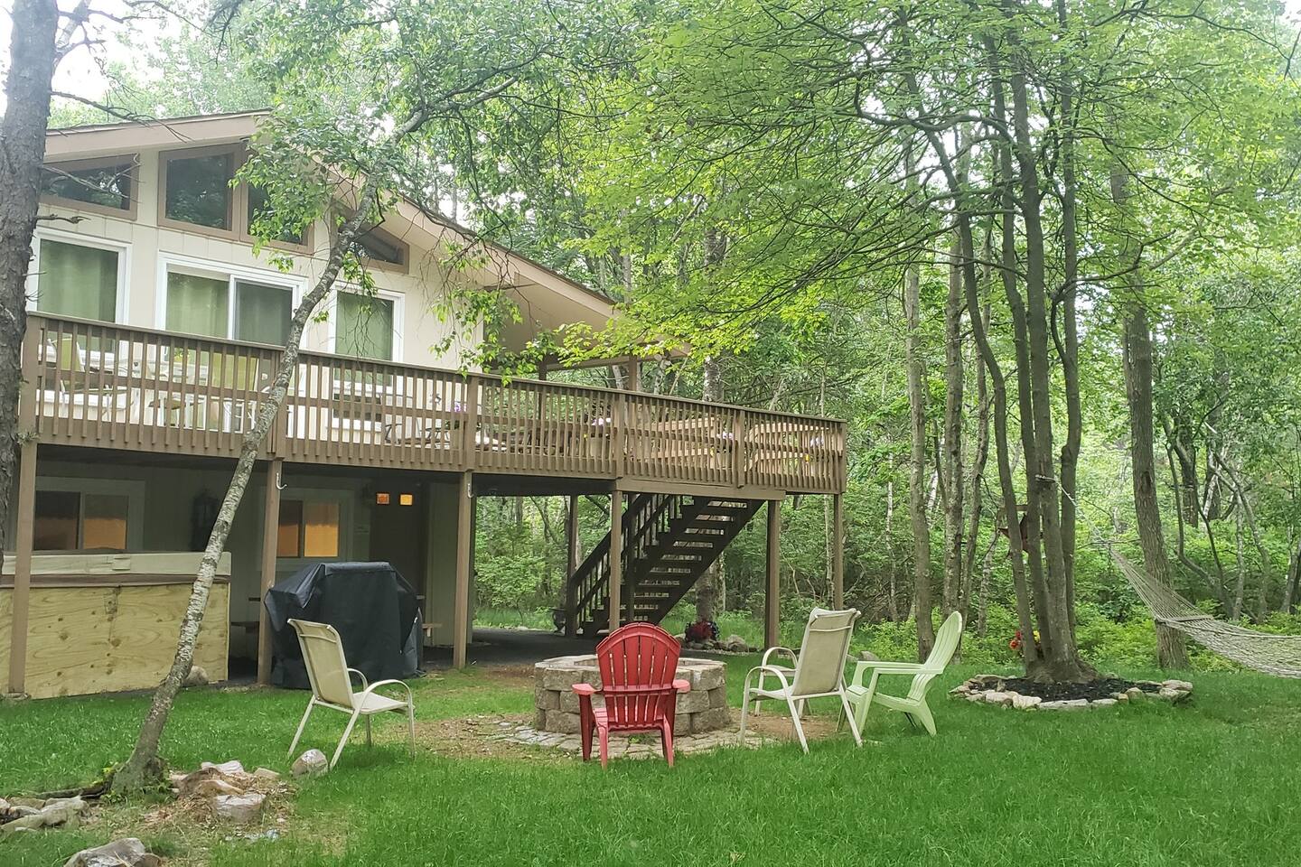 Backyard in Spring/Summer