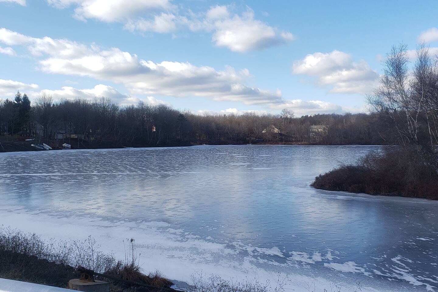 By late January or February we will be able to walk on this!