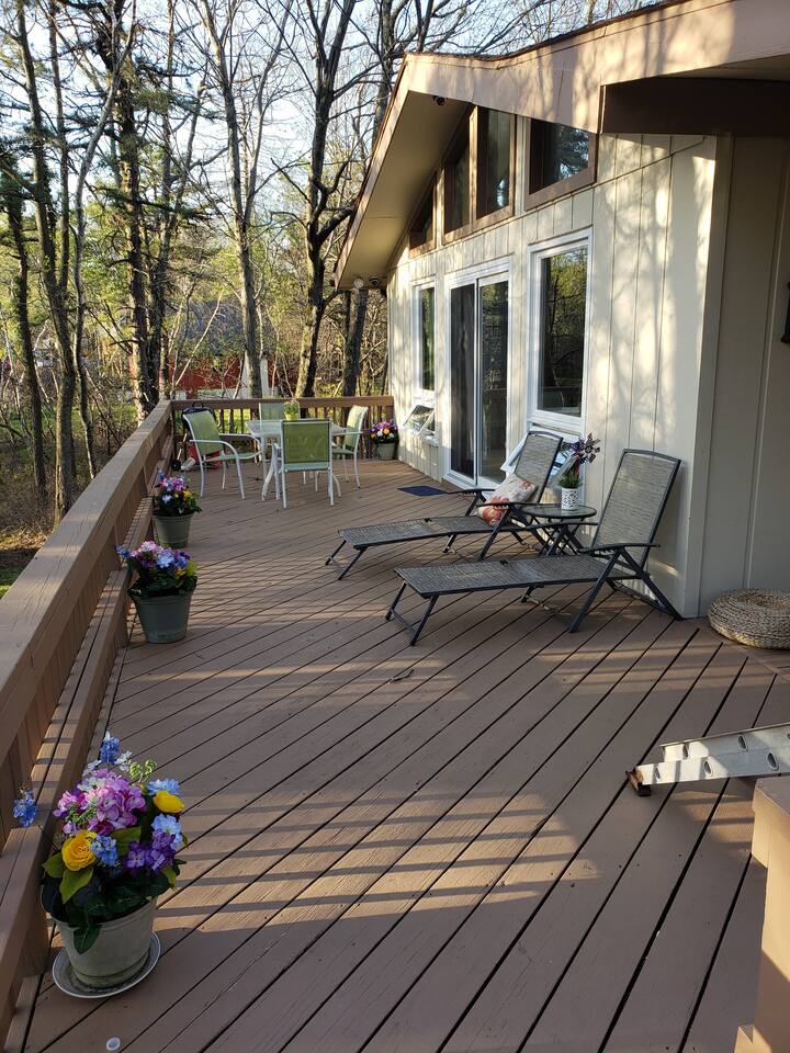 Deck in the Spring