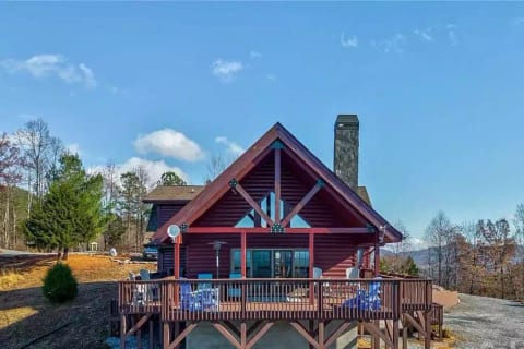 Luxury Mtn Retreat-Private Cabin w/ Stunning Views