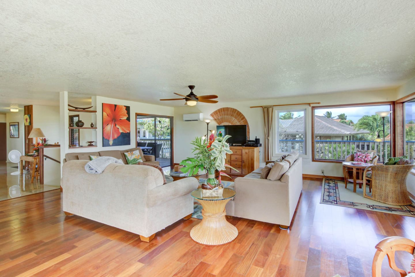 Family Gathering-Walk to Beach• Pool •A/C, Sleep10 - Koloa Family Gathering-Walk to Beach• Pool •A/C, Sleep10 - Koloa
