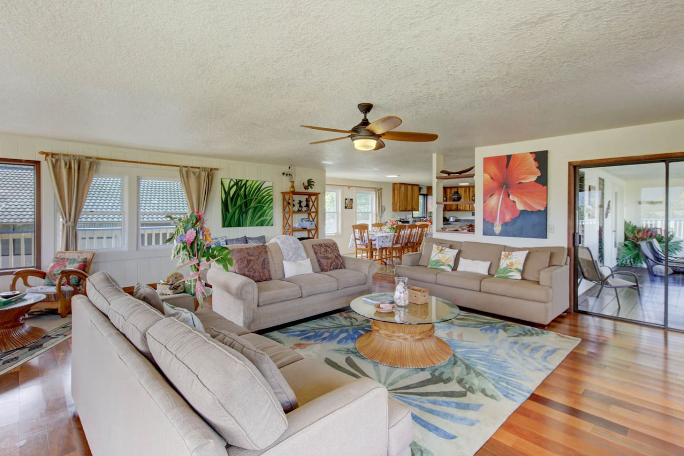 Family Gathering-Walk to Beach• Pool •A/C, Sleep10 - Koloa Family Gathering-Walk to Beach• Pool •A/C, Sleep10 - Koloa