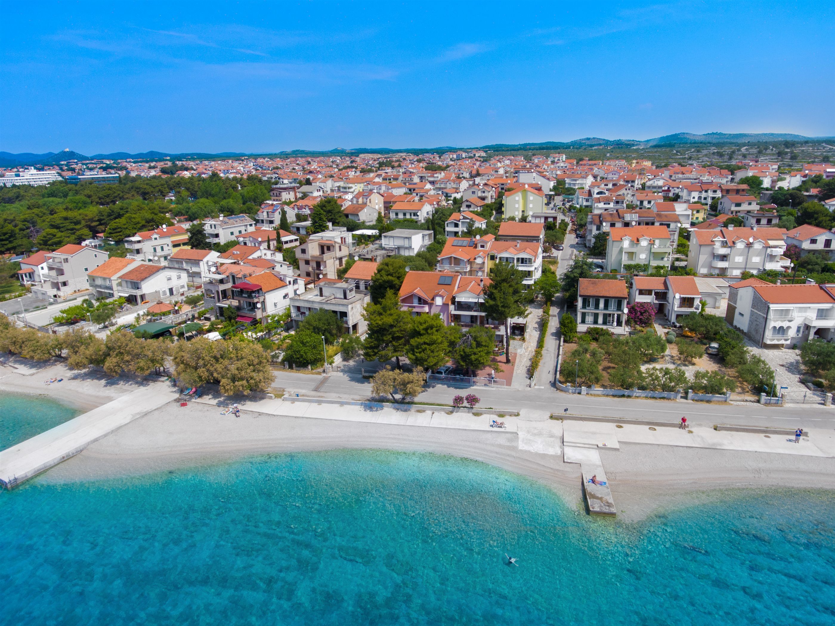 Apartments Ivanka on the beach - A5 - Vodice Apartments Ivanka on the beach - A5 - Vodice