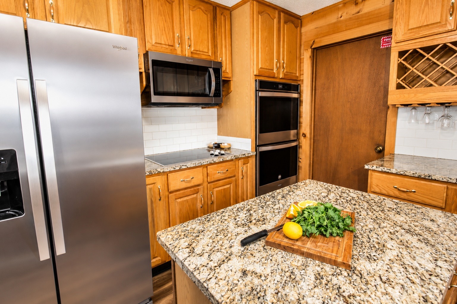 Modern appliances with double oven