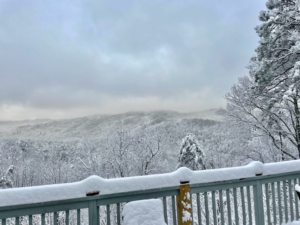 After a fresh snow