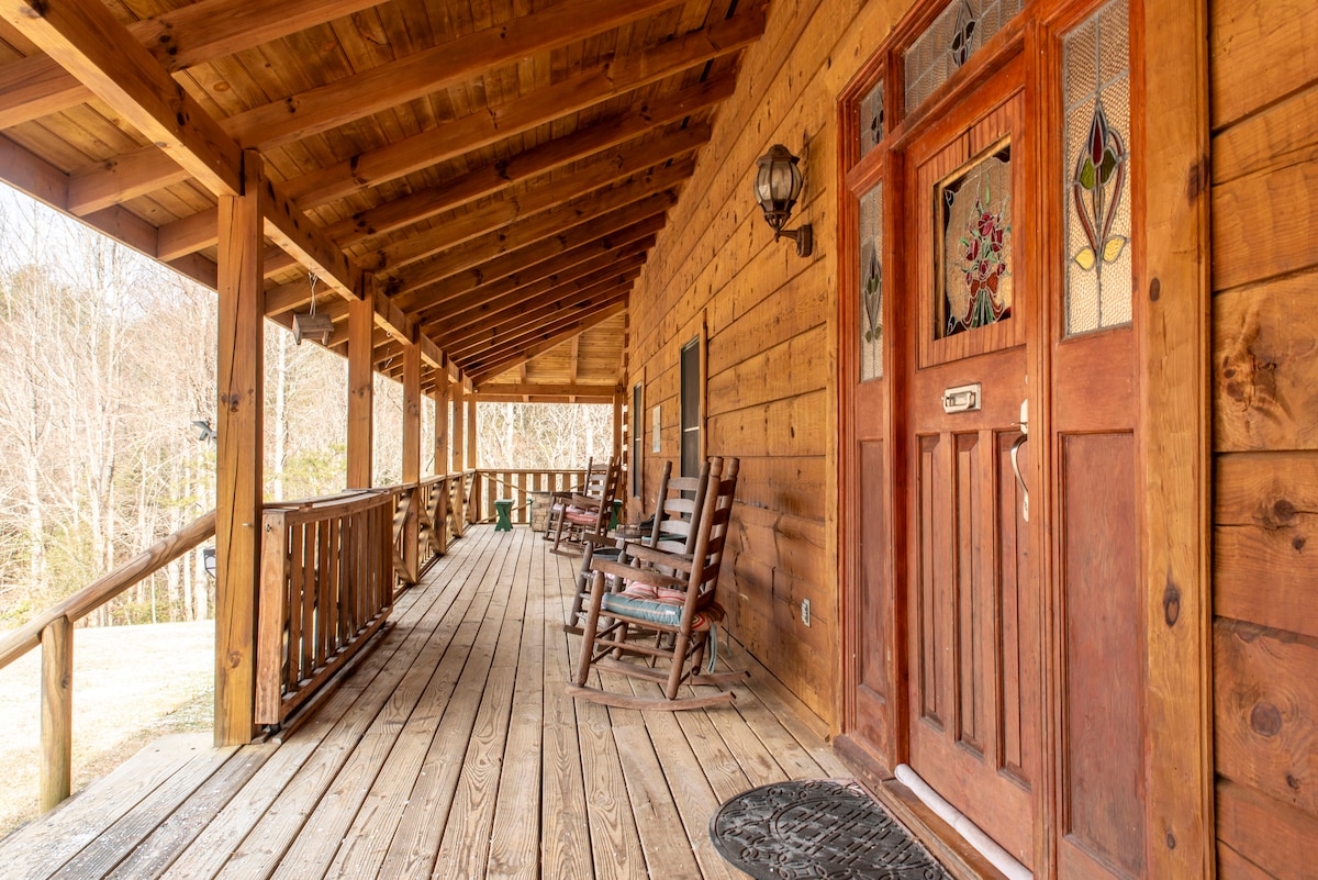 Bear Pause Log Cabin Great Smoky Mountains