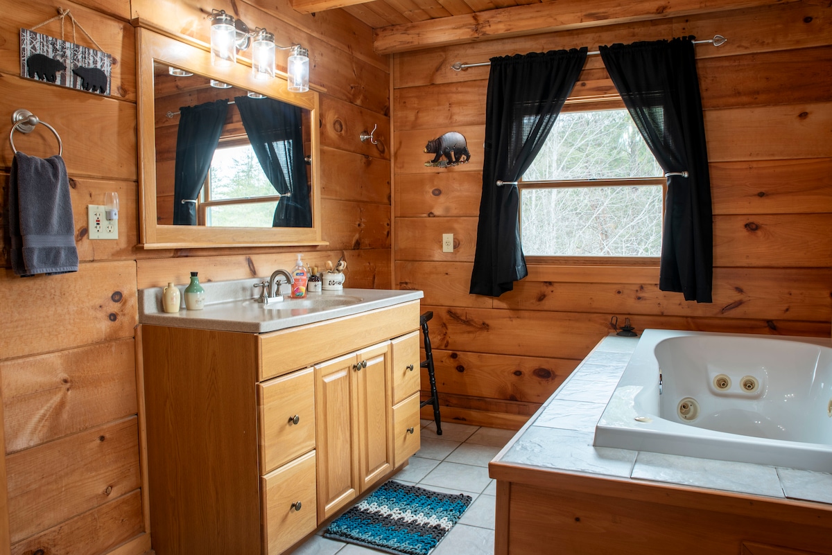 Bear Pause Log Cabin Great Smoky Mountains