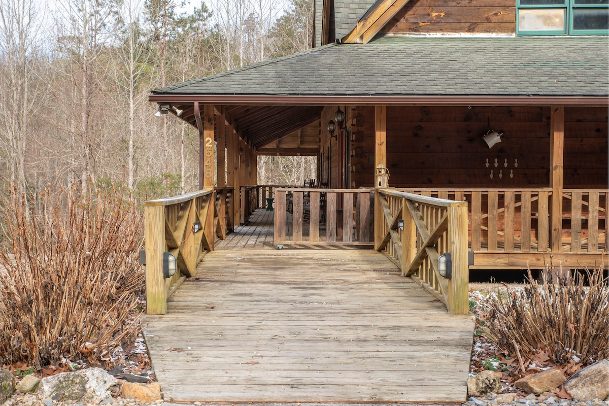 Bear Pause Log Cabin Great Smoky Mountains
