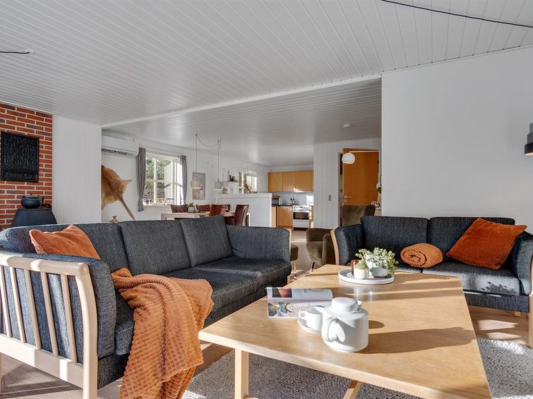 Living roomType - Harpa - 2.5km from the sea in Western Jutland - Blåvand