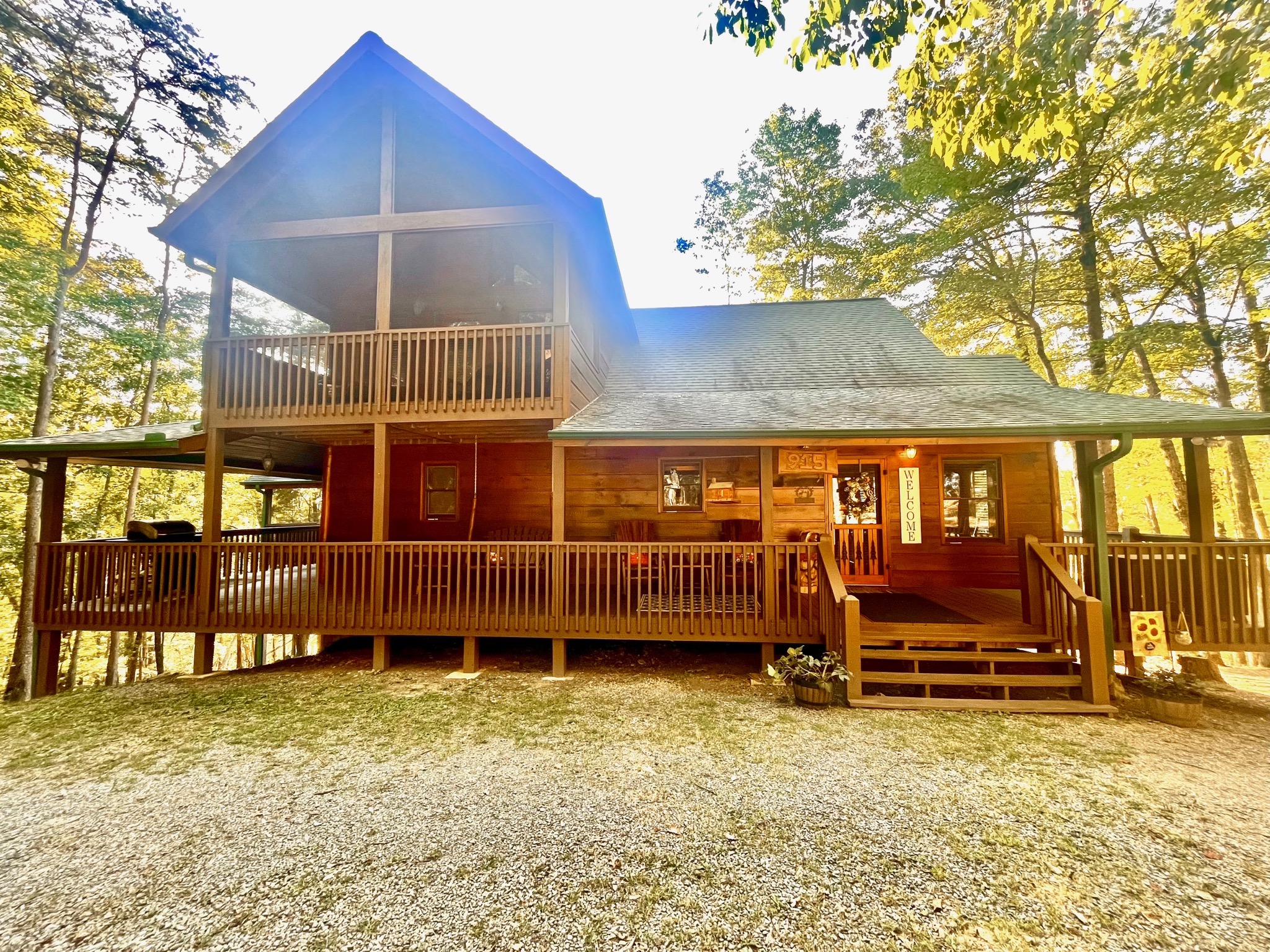 Welcome! You are at Sunset Ridge Aska Vacay Cabin. - Sunset Ridge Aska, hot tub, fire pit, amazing view - Blue Ridge