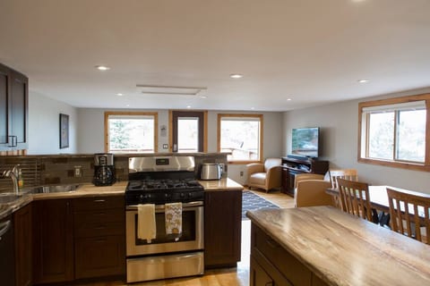 Kitchen With Gas Stove