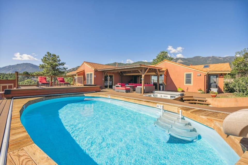 PR Pool/Slide/Hot Tub.10 min/Zoo,Broadmoor,7Falls - Colorado Springs