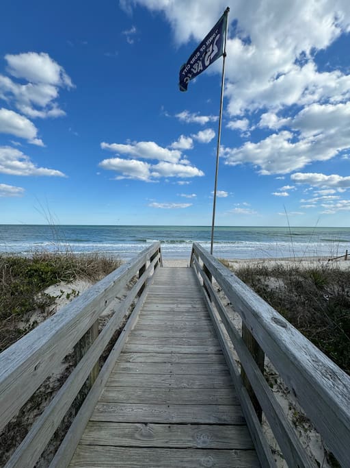 Ocean Views! Updated! Short walk to the beach!