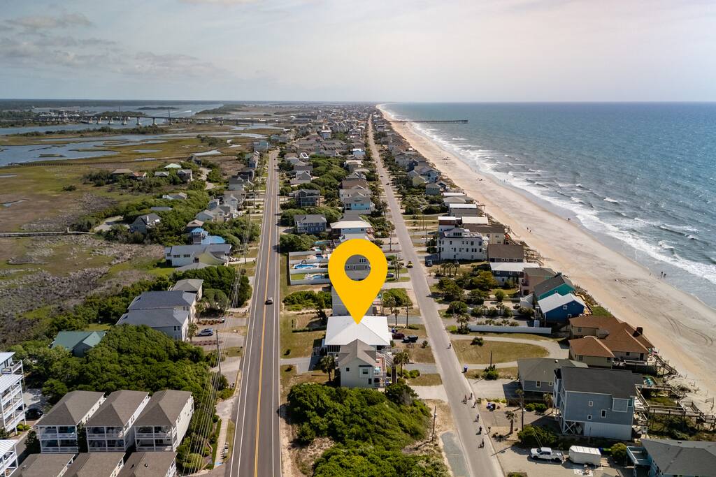 Ocean Views! Updated! Short walk to the beach!