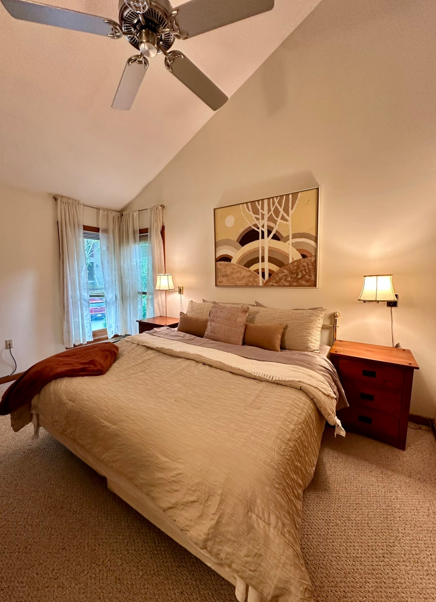 Top level master bedroom