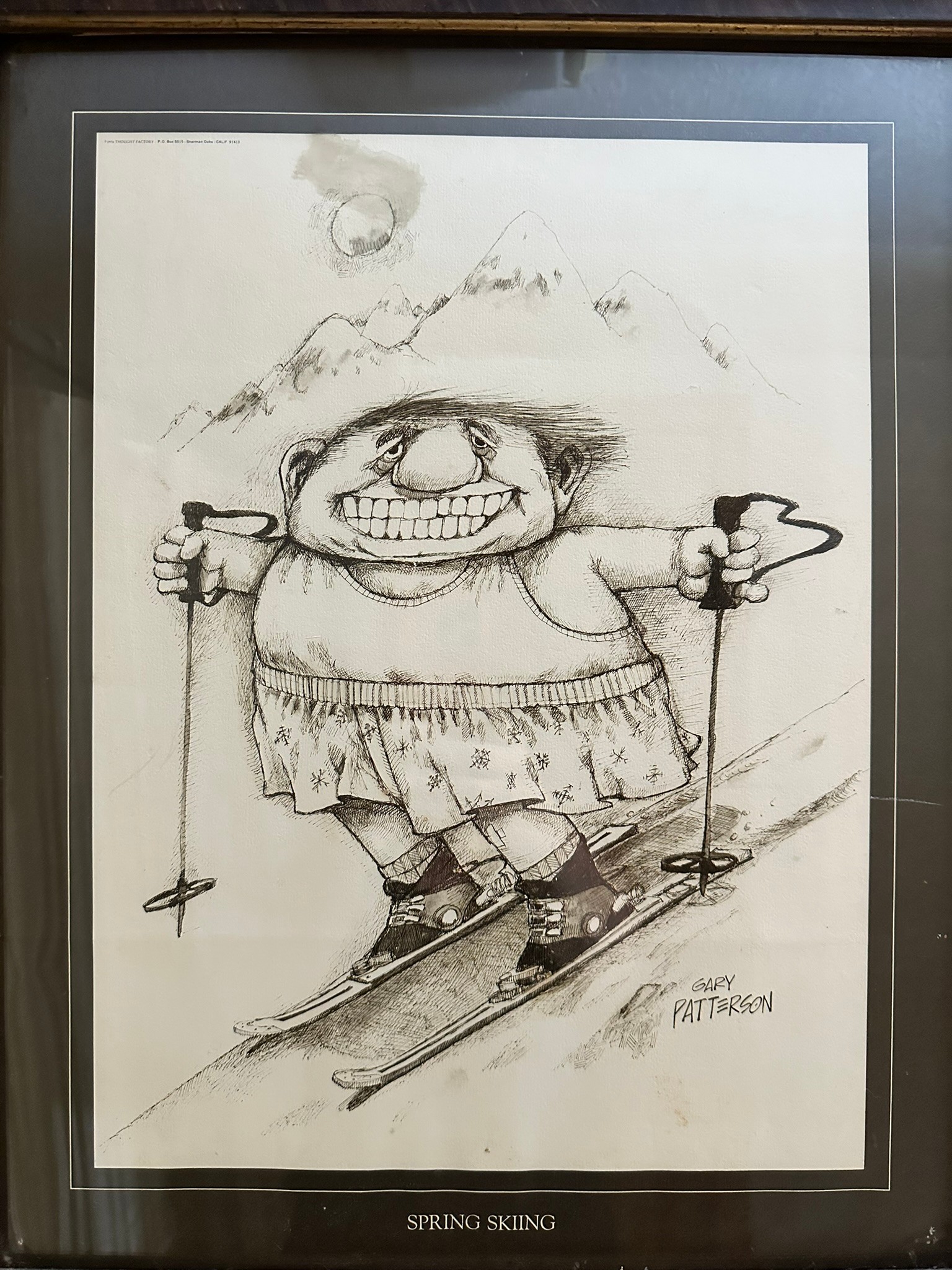 Never too late to ski!