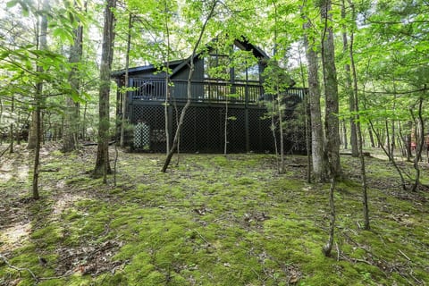 MID-CENTURY MODERN A-FRAME W/ HOT TUB & FIRE PIT!