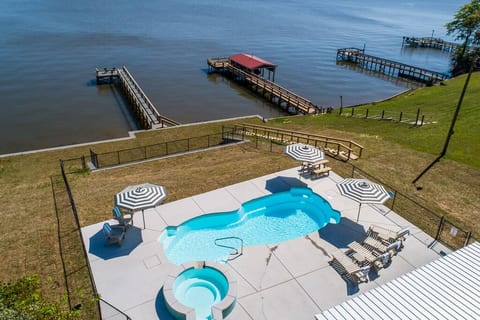 Enjoy both the largest lake in SC and the cool comfort of the pool & spa!