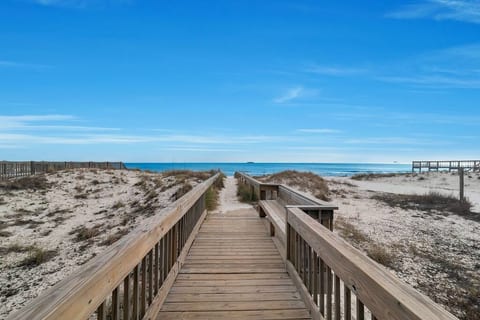 Beach Boardwalk Access to our East only 90 steps!