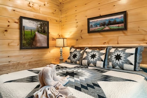 Master bedroom on the main level