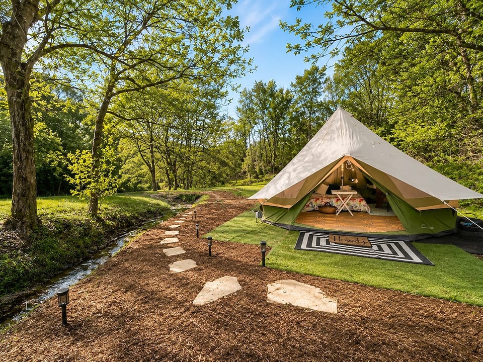 Glamping Creekside in the Smoky Mountains image 1
