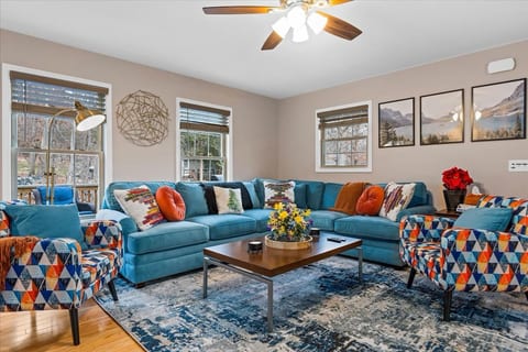 Comfortable seating area