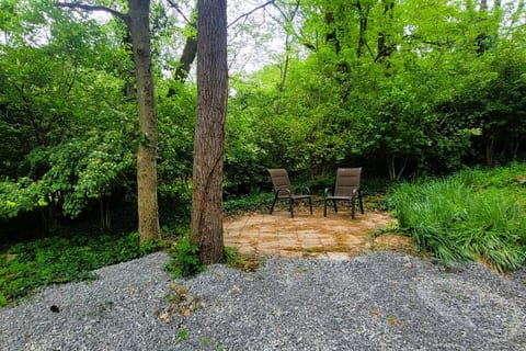 Shared patio area