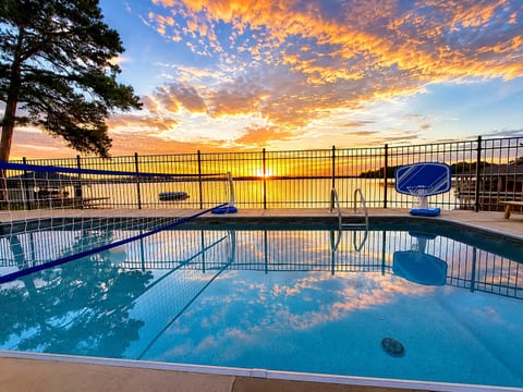 "Golden hour dips" will help you set a mood. - Hosted by Lakegastonvacationhomes.com