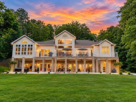 Carried Away - Waterside of House - Hosted by LakeGastonVacationHomes