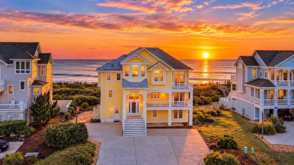 Relax and Watch the Most Phenomenal Sunrise! - Hosted by BeachVacationsOBX
