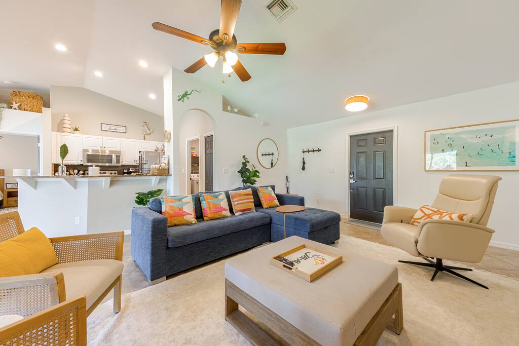 Hang out and relax or recover from your daily adventures exploring the area.  Remember to bring your own log-in should you want to watch a movie.  