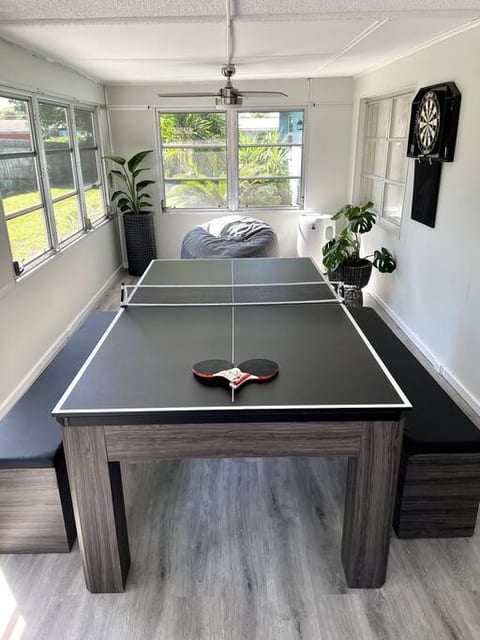 Whether it's raining or you're just feeling competitive, the game room is a perfect hangout spot!