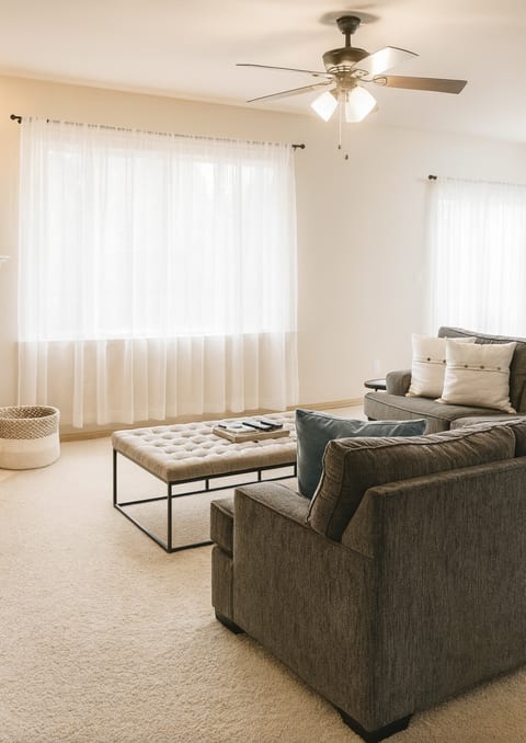 Large home with privacy and smart appliances