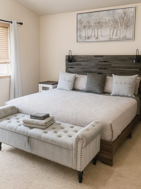Large home with privacy and smart appliances