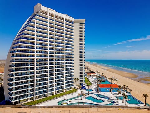 Beachfront luxury condo at Encantame Towers