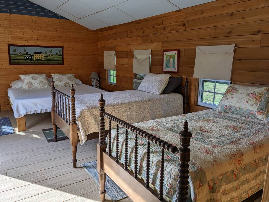 Inside McKinney Cabin.