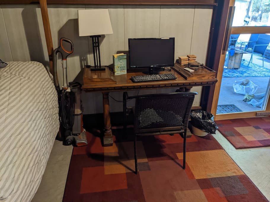 Business desk in the Mess Hall
