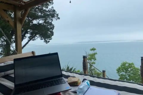 Great for work retreats that allow you to bond and get work done from the beach.