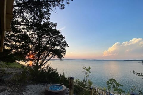 Private beach with beautiful views.