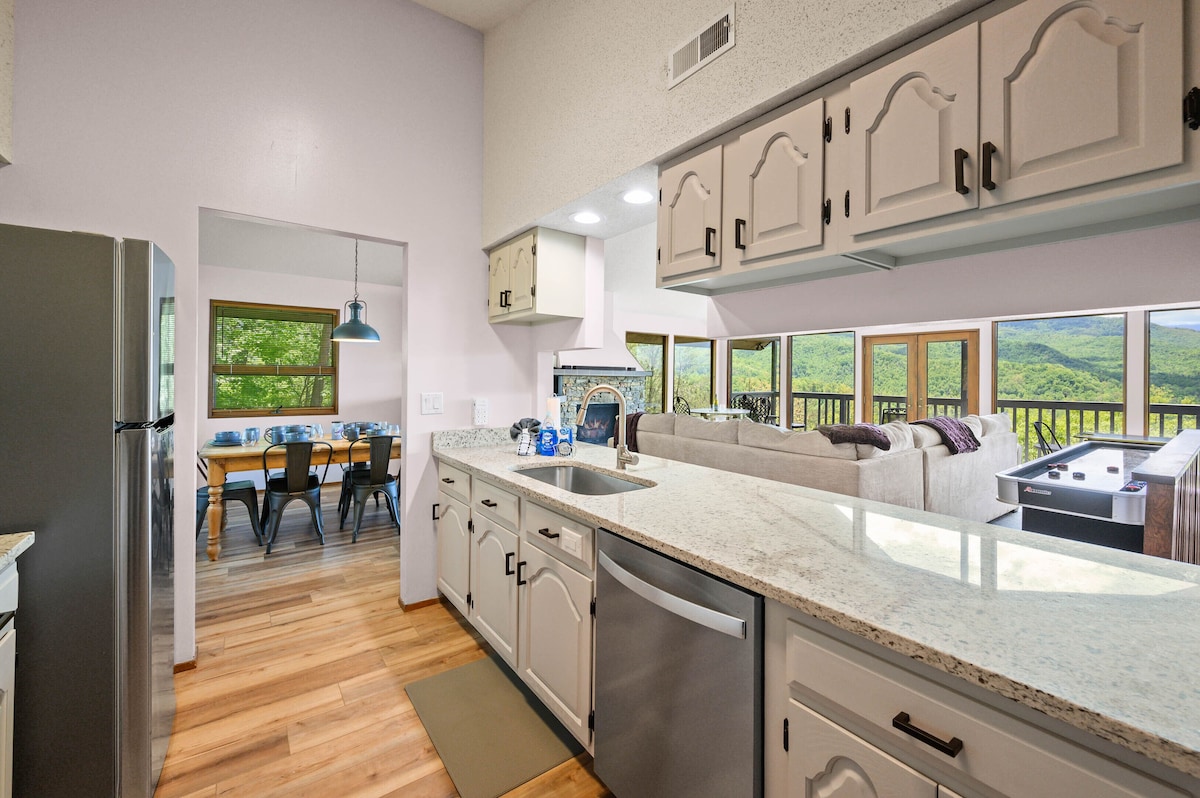 Don't get distracted from these views and let your food burn