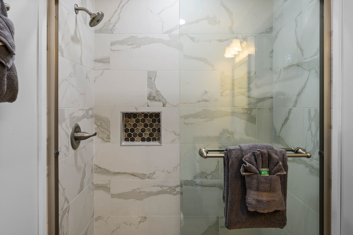 Custom tile showers