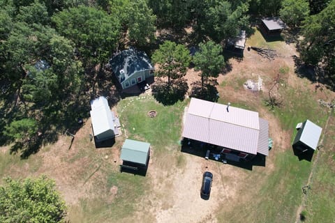 Entire Bois D'arc Bungalow property.