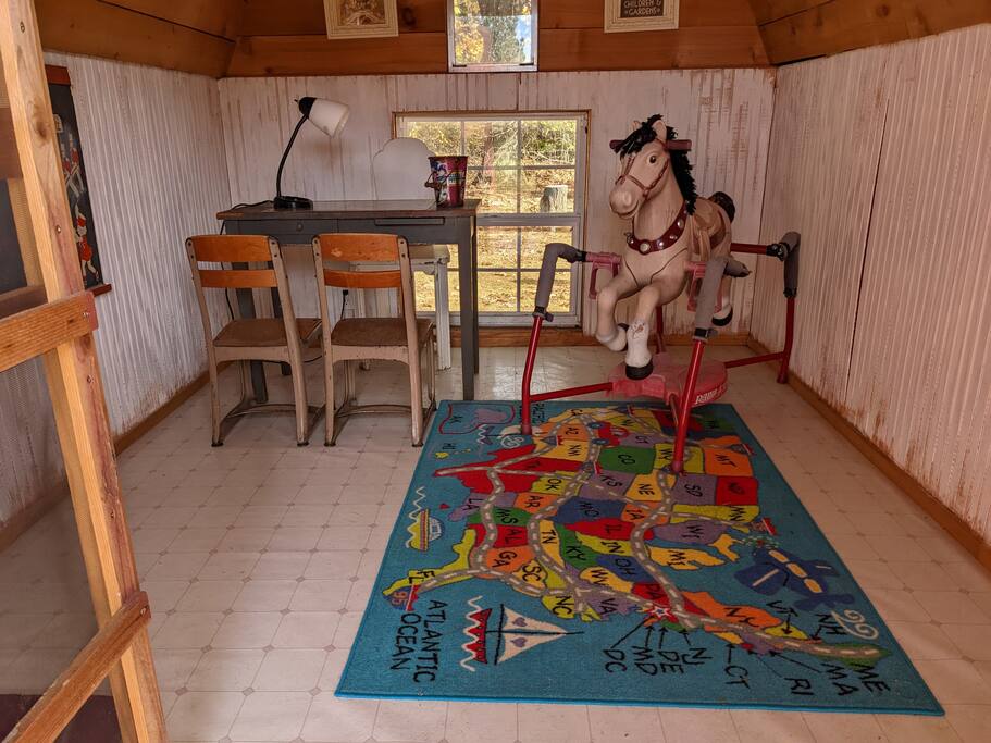 Inside the Kids Playhouse