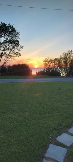 View from the Front Porch in the morning